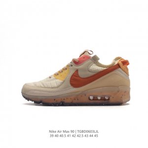 特价 耐克nike Air Max Terrascape 90 复古休闲运动鞋厚底增高气垫缓震男跑步鞋 ，革新外底设计，打造出众造型；半透明 Nike Grin