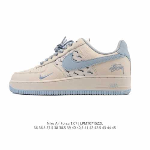 耐克 Nike Air Force 1 '07 Low 空军一号含气垫 小白鞋 2025年 蛇年新款 低帮百搭厚底增高休闲运动板鞋。柔软、弹性十足的缓震性能和出