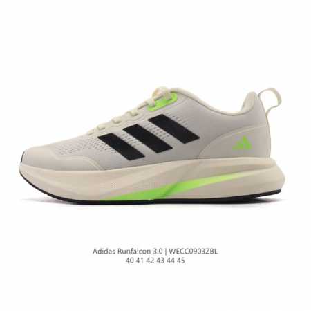 公司级 Adidas阿迪达斯 Runfalcon 3.0系列 爆米花 跑步鞋新款排汗减震防滑耐磨跑鞋。Adidas阿迪达斯男子跑步系列Runfalcon3.0跑 - 点击图像关闭