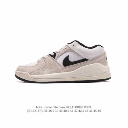 新款 耐克男女士运动板鞋 Nike Air Jordan Stadium 90 Stadium 乔丹 Aj 90 篮球鞋。Jordan Stadium 90充满 - 点击图像关闭