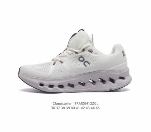 真标 On昂跑 全新综合体能训练运动鞋cloud X 舒适乐趣跑，缓震、轻量。On昂跑 Cloudsurfer上演中底“变形计” ，打破传统格局缔造柔软脚感。O
