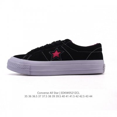 converse 低帮男女士运动鞋 匡威全明星复古 休闲百搭板鞋 经典透气皮革面慢跑鞋 这个系列是匡威最古老的系列了 是匡威品牌公司1908年成立以来就有的了