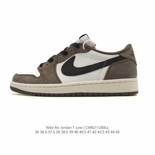 公司级 真标 耐克 乔丹Air Jordan 1 Low Aj1 乔1 乔丹1代Aj1 低帮复古文化休闲运动篮球鞋。该鞋款从 1985 年元年款汲取设计灵感，焕