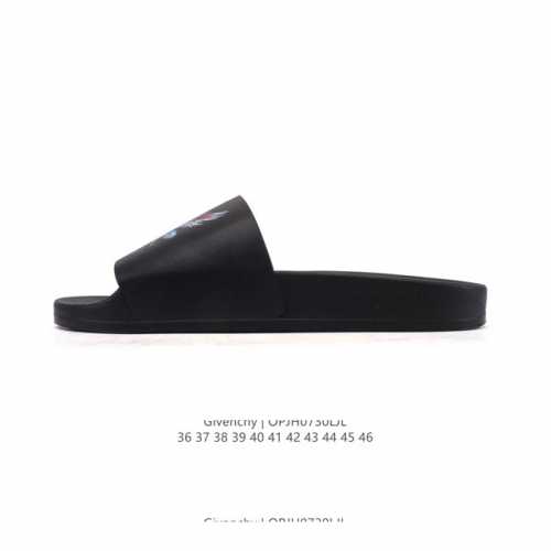 独家纯原广货 Givenchy 纪梵希 2025年夏季新款一字拖鞋 高端奢潮 网红款 经典潮流Givenchy压纹Logo 超软鞋底拖鞋 海外代购 专柜全套包装