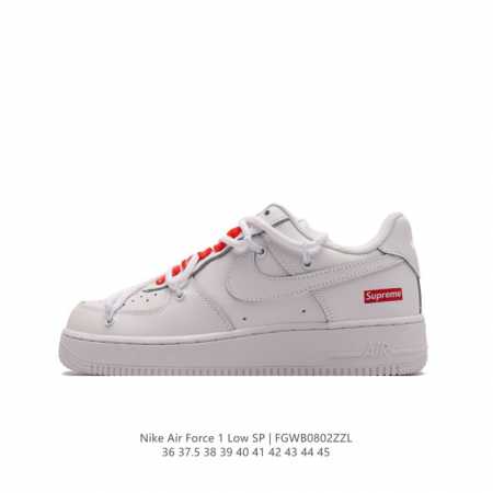 耐克 Nike Air Force 1 '07 空军一号 Af1 解构绑带 双鞋带 男女子运动鞋复古篮球鞋。巧妙结合复古美学和新潮魅力，旨在致敬 40 年来风靡 - 点击图像关闭