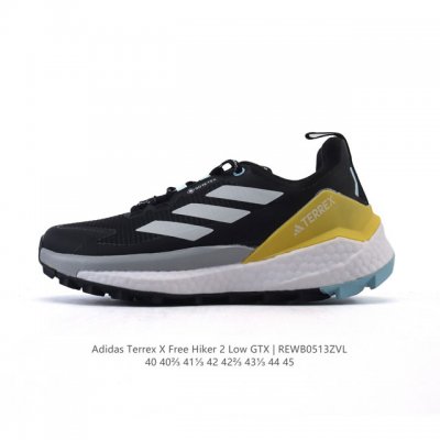 阿迪达斯 Adidas Terrex X Free Hiker 2.0 Gore-Tex Shoes 户外防水透湿透汽运动登山徒步鞋 含防水透气的Gore-Te