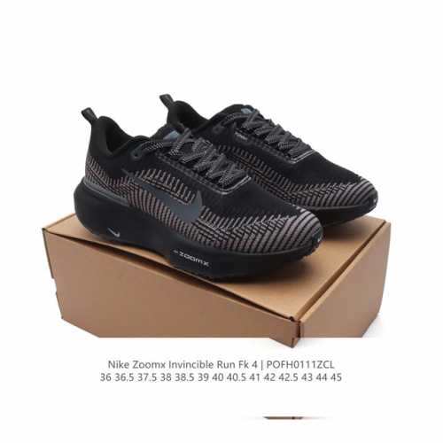 170 耐克 Nike Zoomx Invincible Run Fk 4代 机能风格运动鞋 厚底增高老爹鞋，一款奥运配色的缓震跑鞋——耐克Infinityru