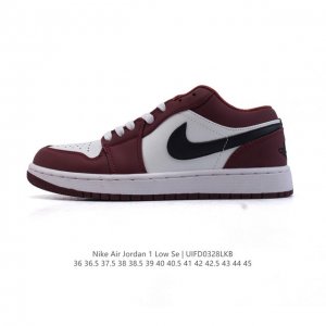 120 耐克 乔丹Air Jordan 1 Low Aj1 乔1 乔丹1代Aj1 低帮复古文化休闲运动篮球鞋。该鞋款从 1985 年元年款汲取设计灵感，焕新演绎