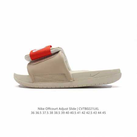 耐克 Nike Offcourt Adjust Slide 男女子拖鞋缓震 夏季 魔术贴 沙滩运动防水凉拖鞋 家居休闲拖鞋 类型：男女鞋 货号：Dq9624 尺 - 点击图像关闭