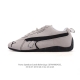 Puma 彪马 X Balenciaga巴黎世家 Speedcat 系列 薄底鞋 牛皮绒面革 圆头做旧磨损 低帮 生活休闲鞋 极速赛车系列 复古运动休闲跑鞋 充
