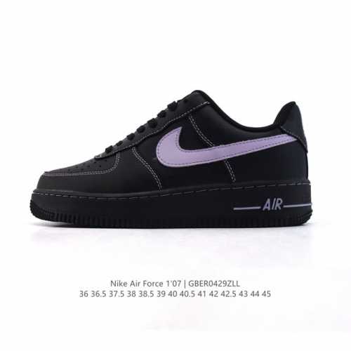 耐克 Nike Air Force 1 '07 Low 空军一号含气垫 小白鞋 2025年 蛇年新款 低帮百搭厚底增高休闲运动板鞋。柔软、弹性十足的缓震性能和出