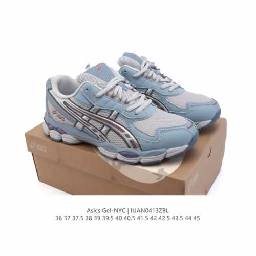 公司级 Asicsgel-Nyc复古单品 亚瑟士Asicstiger 新款休闲鞋 厚底街头运动休闲鞋，Asics亚瑟士推出全新Gel-Nyc，彰显纽约都市活力。