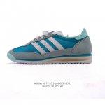 阿迪达斯Adidas Sl 72 Shoes 经典复古薄底运动鞋 T头鞋 三叶草复古休闲跑步鞋休闲运动鞋 这款经典运动鞋携复古型格，来访你的活力日常 采用舒爽帆