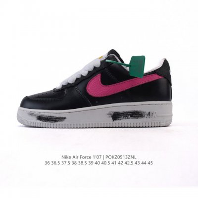 公司级 耐克 Nike Air Force 1 '07 Low 空军一号含气垫 低帮百搭厚底增高 小白鞋 休闲运动板鞋。柔软、弹性十足的缓震性能和出色的中底设计
