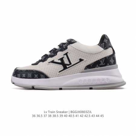 新品公司级 Lv Classic运动鞋 Lv 路易威登Louis Vuitton路易威登Lv男女鞋Classic运动鞋2025款小牛皮字母休闲鞋白色1Ahstf - 点击图像关闭