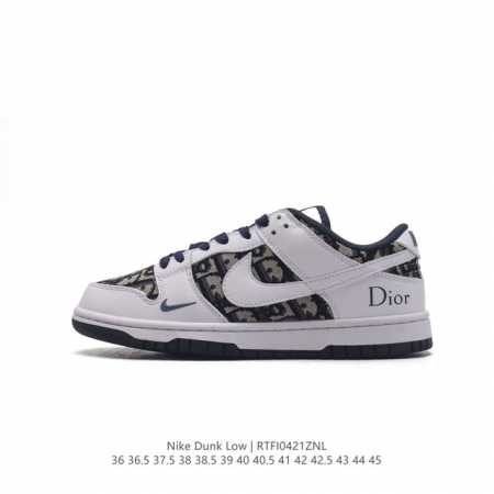 耐克 Nike Dunk Low 运动鞋复古板鞋 解构绑带 双鞋带，尽情迈步，彰显个性风采。采用天然皮革，经久耐穿，塑就如元年款 Dunk 般的复古质感。鞋头透 - 点击图像关闭