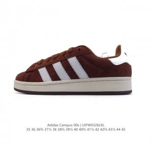 120 adidas阿迪达斯.三叶草Campus 00S 面包鞋复古休闲板鞋。千禧回潮！Adidas Campus 00S 经典再现！面包化的Campus鞋款在