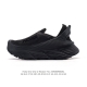 公司级 Hoka One One Restore 弹性舒适减震防滑 低帮 涉溪鞋 休闲跑步鞋 男女同款 一脚蹬 厚底增高运动跑步鞋。简评一下：1.做工：很细致，