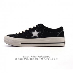 Converse 低帮男女士运动鞋 匡威全明星复古 休闲百搭板鞋 经典透气皮革面慢跑鞋。这个系列是匡威最古老的系列了。是匡威品牌公司 8年成立以来就有的了。各路