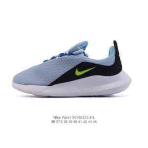 80 nike Viale 耐克网面轻便舒适透气运动休闲跑步鞋。设计灵感源自马拉松跑步鞋，带来格外轻盈的脚感，以现代手法诠释快速理念。轻盈网眼鞋面结合合成材质翻