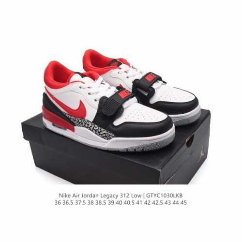 耐克 AJ 乔丹 Air Jordan Legacy 312 低帮运动鞋 AJ312 乔312百搭篮球鞋 酷炫混搭，谁人不爱？Air Jordan Legacy