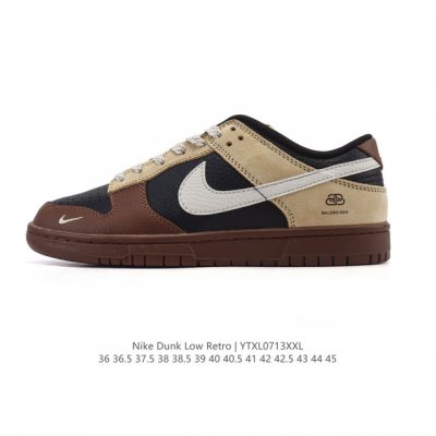 公司级 真标 耐克 Nike Sb Dunk Low Pro 男女同款运动鞋复古板鞋。采用柔软皮革鞋面，经久耐穿，塑就如元年款 Dunk 般的复古质感。鞋头透气