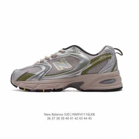 新百伦 Nb530 New Balance 530 复跑古鞋 厚底增高老爹鞋 缓震运动慢跑鞋。Nb530这鞋双确实是nb家经复典古款式之一，以全科新技诠释，成打 - 点击图像关闭