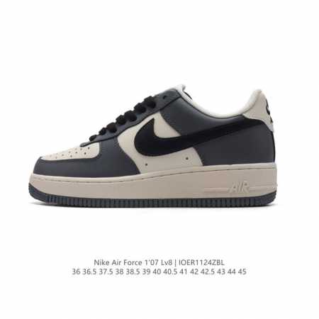 耐克 Nike Air Force 1 '07 Low 空军一号含气垫 小白鞋 低帮百搭厚底增高休闲运动板鞋。柔软、弹性十足的缓震性能和出色的中底设计，横跨复古 - 点击图像关闭
