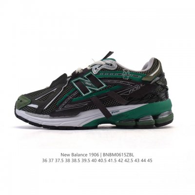 公司级 新百伦 New Balance M1906系列 复古运动鞋单品宝藏老爹鞋款。作为Nb最经典的档案鞋型之一，与 2一样，1906有着Nb最成熟的技术加持和