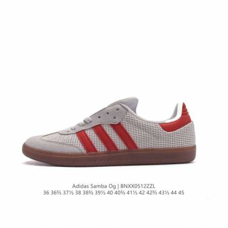 阿迪达斯 德训鞋 Adidas Originals Samba Og Shoes 经典运动鞋小白鞋 T头鞋 男女板鞋 彰显休闲摩登风情的时尚经典鞋。它诞生于50 - 点击图像关闭
