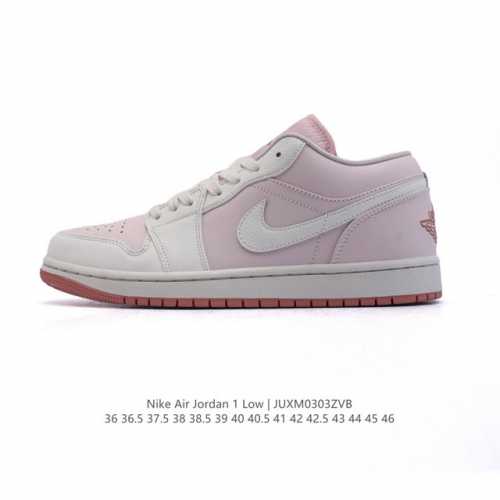 190 耐克 乔丹Air Jordan 1 Low Aj1 乔1 乔丹1代Aj1 低帮复古文化休闲运动篮球鞋。从1985 年面世的元年款汲取设计灵感，采用简洁大