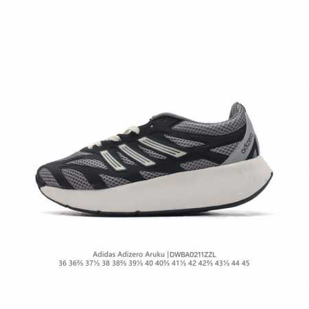福利 公司级 阿迪达斯 Adidas 男女士休闲鞋 Adizero Aruku 减震耐磨缓冲回弹百搭运动鞋 厚底增高老爹鞋。今年曝光的Adidas Adizer - 点击图像关闭