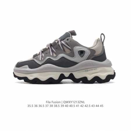 公司级 斐乐 男女同款老爹鞋 Fila Fusion 厚底增高百搭运动鞋 意大利百年经典运动品牌，网红单品 小红书推荐爆款 Fila斐乐新款小白鞋斐乐潮牌文化街 - 点击图像关闭
