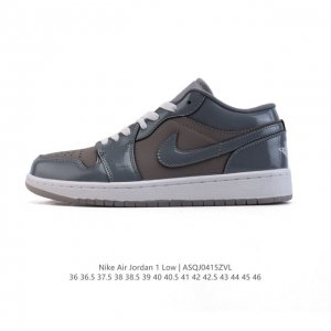 耐克 乔丹Air Jordan 1 Low Aj1 乔1 乔丹1代Aj1 低帮复古文化休闲运动篮球鞋，从1985 年面世的元年款汲取设计灵感，采用简洁大方的经典