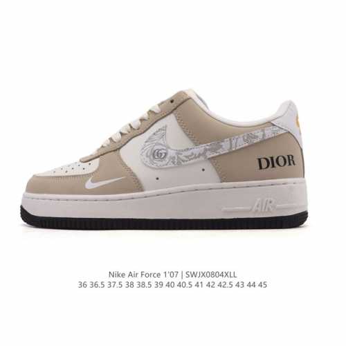 公司级 新款 Af1耐克 Nike Air Force 1 ‘07 Low 空军一号 气垫厚底增高百搭运动板鞋 原楦头原纸板 小白鞋 打造纯正空军版型，专注外贸