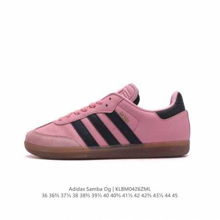 阿迪达斯 德训鞋 Adidas Originals Samba Og Shoes 经典运动鞋小白鞋 T头鞋 男女鞋 彰显休闲摩登风情的时尚经典鞋。它诞生于50年 - 点击图像关闭