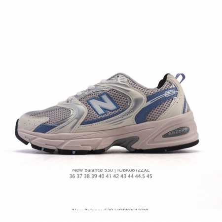 真标 新百伦 Nb530 New Balance 530 复跑古鞋 厚底增高老爹鞋 缓震运动慢跑鞋。Nb530这鞋双确实是Nb家经复典古款式之一，以全科新技诠释 - 点击图像关闭