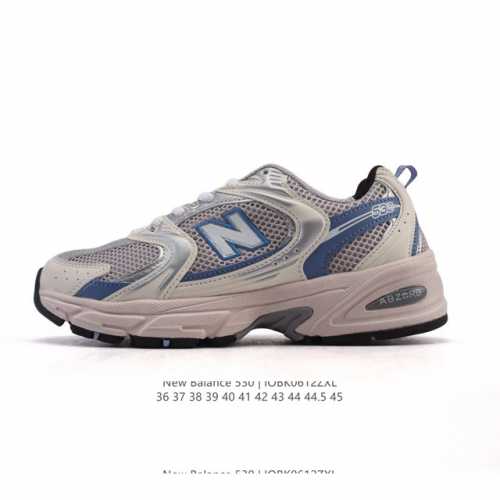 真标 新百伦 Nb530 New Balance 530 复跑古鞋 厚底增高老爹鞋 缓震运动慢跑鞋。Nb530这鞋双确实是Nb家经复典古款式之一，以全科新技诠释