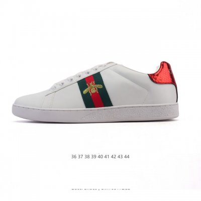 公司级 Gucci 古奇 小白鞋 古驰奢侈品男女运动板鞋 刺绣蜜蜂休闲鞋子 Gucci Tennis 1977老花鞋 经典耐穿 复古感满满的Gucci老花鞋老花