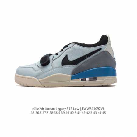 耐克 AJ 乔丹 Air Jordan Legacy 312 低帮运动鞋 AJ312 乔312百搭篮球鞋 酷炫混搭，谁人不爱？Air Jordan Legacy - 点击图像关闭