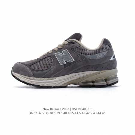 公司级 New Balance M2002R Nb新百伦男女鞋 潮流复古织物皮革减震防滑耐磨轻便低帮跑步鞋 原档数据独立私模大底 唯一正确六层组合大底 Rb前软 - 点击图像关闭