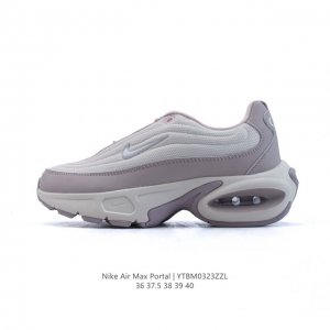 140 耐克(Nike) Air Max Portal 休闲厚底增高气垫老爹运动鞋 2025年新款鞋型 Nike Air Max Portal 跟高5公分左右