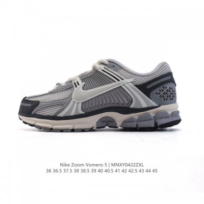 Nike 耐克夏季 Zoom Vomero 5 运动鞋休闲训练跑步鞋。Nike Zoom Vomero 5 男女子运动鞋妥帖包覆足部，提供透气支撑效果。耐穿材料