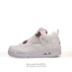 aj4 乔4 jordan 乔丹 原楦原纸版数据开发，采用磨砂牛皮拼接牛剖爆裂纹皮革鞋面材质，鞋垫配置欧索莱去臭除味物料，缜密定位拉帮及注胶效果，中底pu内嵌开