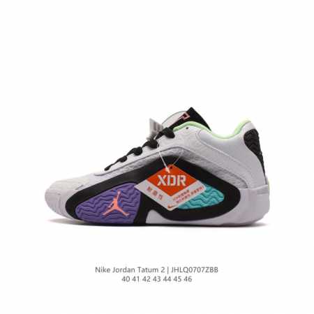 耐克 Nike 獭兔全新签名战靴 Jordan Tatum 2 实战篮球鞋 塔图姆 2 代官宣！惊喜太多！鞋面上醒目的块状泡棉和网状覆面组成的结构，放置在脚部受 - 点击图像关闭