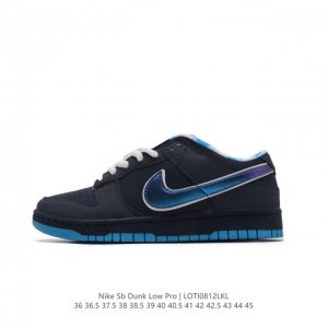 耐克 Nike Sb Dunk Low Pro 男女同款运动鞋复古板鞋，尽情迈步，彰显个性风采。采用柔软皮革鞋面，经久耐穿，塑就如元年款 Dunk 般的复古质感