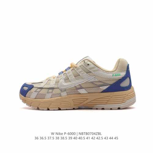 耐克 NIKE 男女子休闲运动鞋P-6000Premium 轻便舒适透气防滑缓震耐磨跑步鞋。P-6000 是一款植根于 2000 年代风格的混合款式，让人想起去
