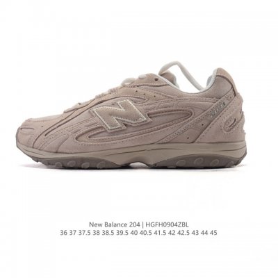 新品公司级 新百伦 2025年新款 New Balance 204L 2025年夏季登场：复古薄底鞋重塑都市运动美学时尚运动跑步鞋，以复古薄底设计与室内足球鞋灵