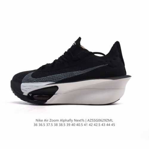 公司级 耐克 Nike Air Zoom Alphafly Next% 3代 马拉松三代 原标原盒真碳纤维 真Zoom X 气垫正确版型！鞋面采用更轻质更透气的