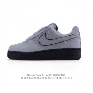 耐克 Nike Air Force 1 '07 Low 空军一号含气垫 小白鞋 低帮百搭厚底增高休闲运动板鞋。柔软、弹性十足的缓震性能和出色的中底设计，横跨复古